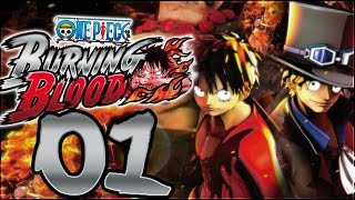 One Piece Burning Blood Walkthrough Part 1: Episode׃ Luffy 1⁄2