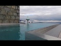 Morning swim at the Bürgenstock Infinity Pool