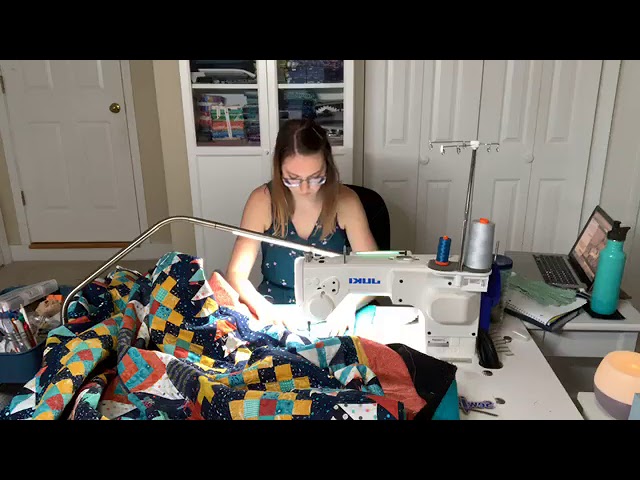 Quilting a Large Quilt on a Domestic Sewing Machine – Bobbin In Quilts