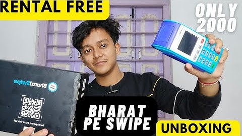 BharatPe Swipe Machine How to Apply & Use? Bharat Pe Swipe Machine Unboxing