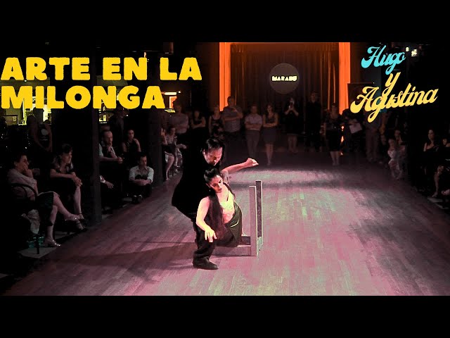 Baile arte en milonga Parakultural, Hugo Mastrolorenzo, Agustina Vignau, EsTudo Tango Festival, BA