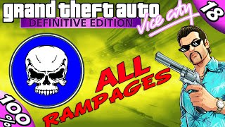 GTA Vice City Definitive: ALL RAMPAGE LOCATIONS [100% Walkthrough] screenshot 3