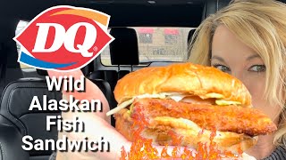 Dairy Queen Wild Alaskan Fish Sandwich - #10 Fast Food Fish Sandwich Season Review￼