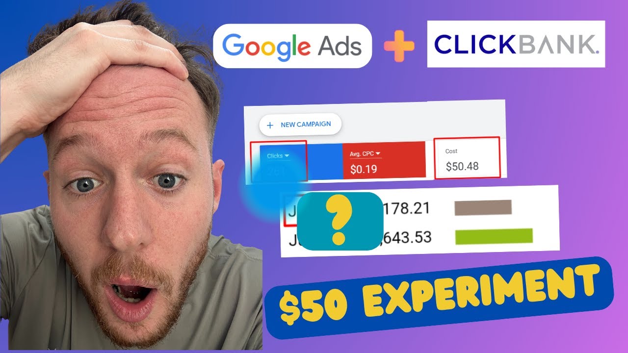 $50 Google Ads Test on ClickBank (Beginner Results Inside)