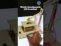 DC Motor Aerodynamic Lift Experiment Explained in 30 Seconds | Shorts