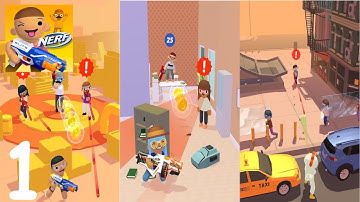 NERF Epic Pranks Gameplay Walkthrough (Android,iOS) - Part 1