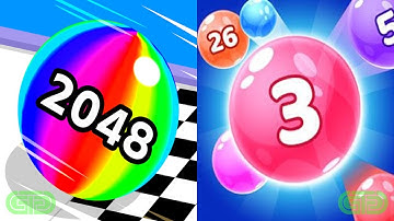 Ball Run 2048 Vs Marble Run 3D Android iOS Mobile Gameplay Walkthrough 646124