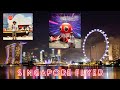 Mesmerizing Nightscape at Singapore Flyer | Unveiling the Spectacular Skyline Views