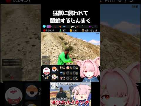【妨害GTA】登山中に猛獣に遭遇した件ｗｗ #shorts