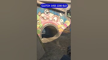 ACE AND CLUTCH 1 VS 5 2200 ELO (10 LVL FACEIT) TG - I4vesT0r #cs2 #csgo