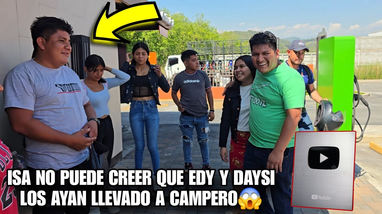 Miren Como Reacciono El Grupo De ISA😱Al Ver QUE EDY Si Los Llevo a Campero🥳ISA Llora De Felicidad🥹