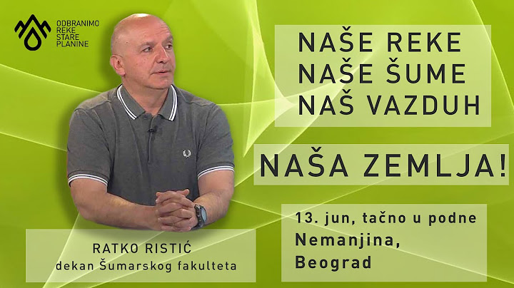 Ratko Ristić-dekan Šumarskog fakulteta