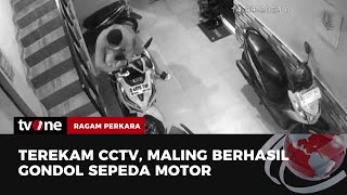 Aksi 3 Pelaku Pencurian Motor Terekam CCTV | Ragam Perkara tvOne