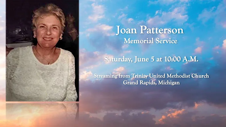 Joan Patterson Memorial Service