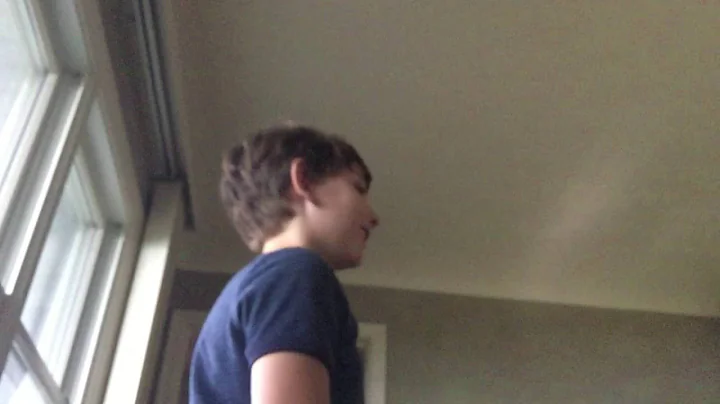 My cousin hit me with a pillow #2