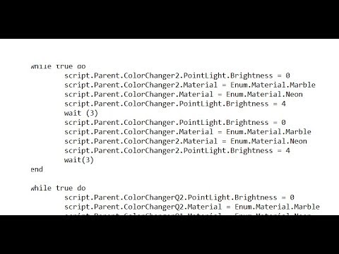 How To Change Brick Color Roblox Script - change color roblox studio