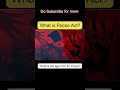 what is Pocso Act?@krishna prasad