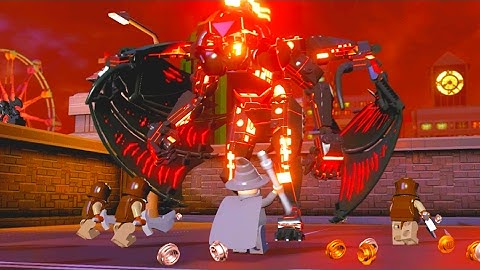 The Lego Batman Movie Create a Balrog to Gain Access to Arkham Asylum