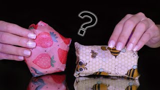 ASMR Can You Guess The Triggers? Unwrapping Tingly Beeswax Wrapped Items (No Talking)