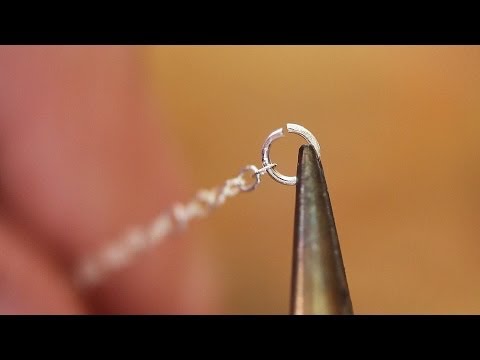 How to solder a jump ring closed WITHOUT the chain melting to the jump ring