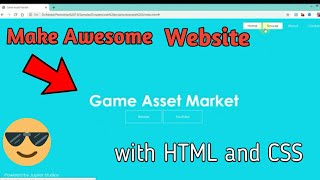 Make awesome UI of website with HTML and CSS. screenshot 4