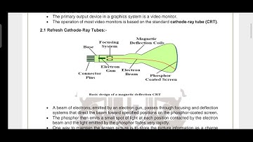 18CS62, 15/17CS62 CG Mod 1 - 2