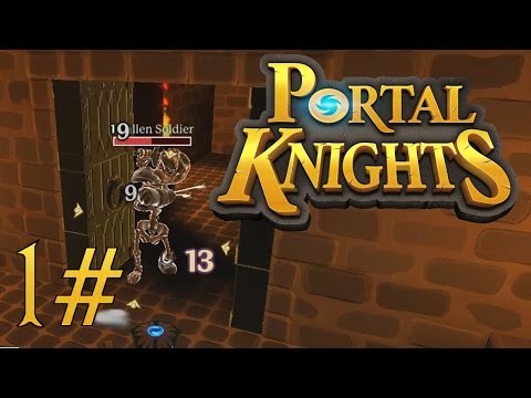 Peaceful Hills Chest and First Impression | Portal Knights | part 1 | Let's play - gameplay