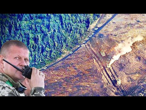Авдеевская мясорубка! Колонны техники оккупантов превратились в гору металлолома - ВСУ их ждали!