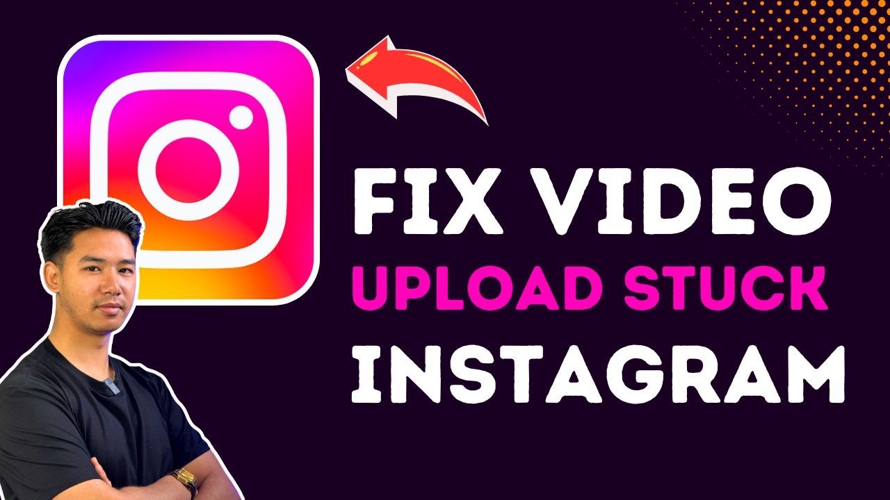 How To Fix Video Upload Stuck On Instagram - YouTube