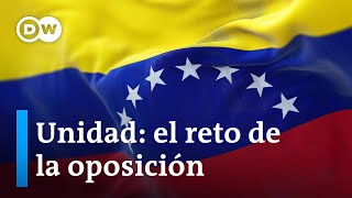 La oposición venezolana inscribe a dos candidatos a las elecciones presidenciales