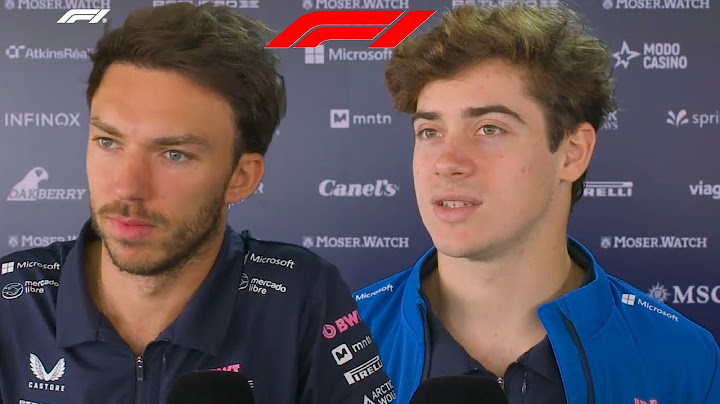 FRANCO COLAPINTO🇦🇷 y PIERRE GASLY🇫🇷 DECLARACIONES en SILVERSTONE