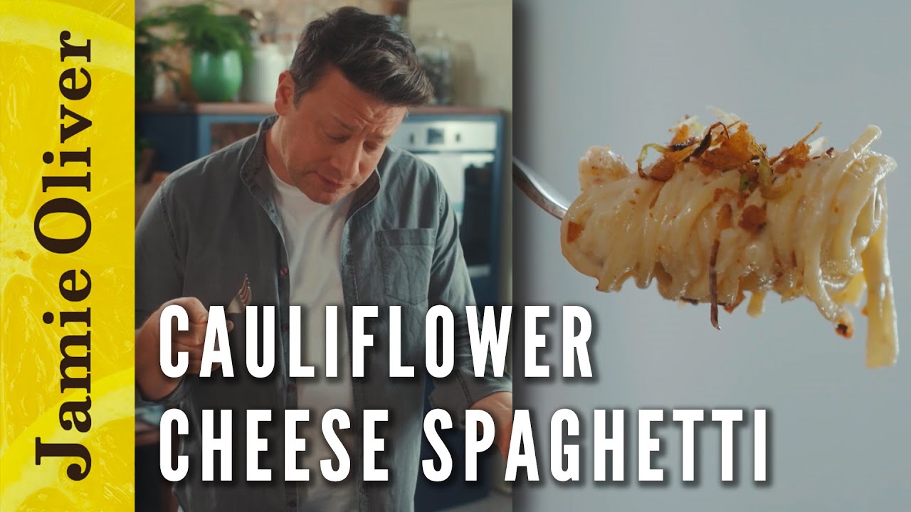 ⁣Creamy Cauliflower Cheese Spaghetti | Jamie Oliver's £1 Wonders | Channel 4 Monday 8pm UK