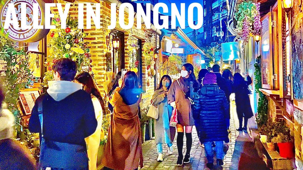 [4K SEOUL] 종로 골목길 | A walk through the alleyways of Jongno, Seoul - YouTube