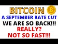Bitcoin - We Are So Back!!!  - Really?  Not So Fast  -  BTC Signals Still Remain Bearish