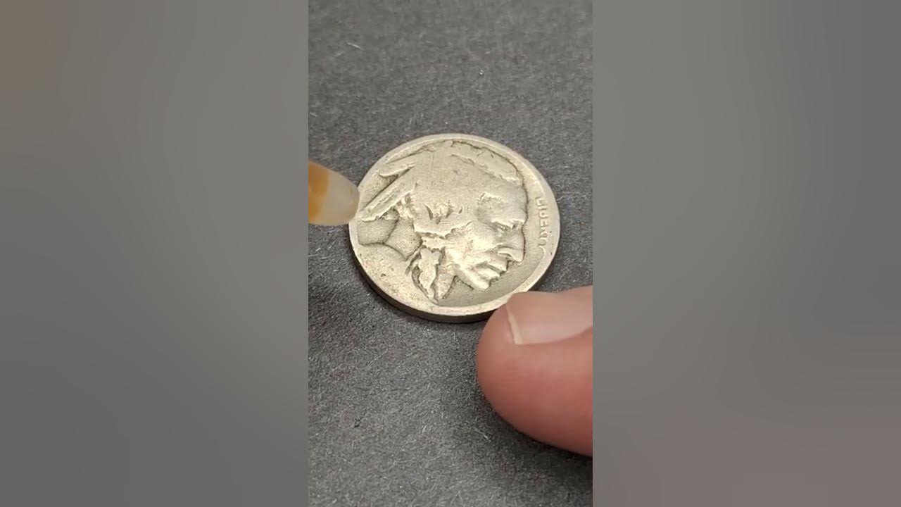 Reveal the Dates of Your Buffalo Nickels with No Date! #shorts