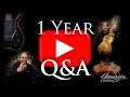 1 Year on YouTube Q&A.