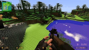 CSS: Zombie Escape - ZE_Minecraft_Adventure_v1_2c [Stage 1 - Overworld] (1080p)