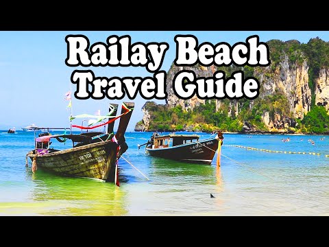 Railay Beach Thailand | Nightlife, Beaches, Activities and Food. Part 1. Railay Beach Krabi Thailand