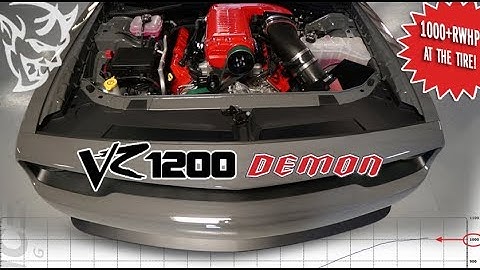 1000+RWHP Dodge Demon "Test Run"  Vengeance Racing