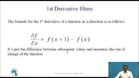 Image sharpening using spatial filtering part I