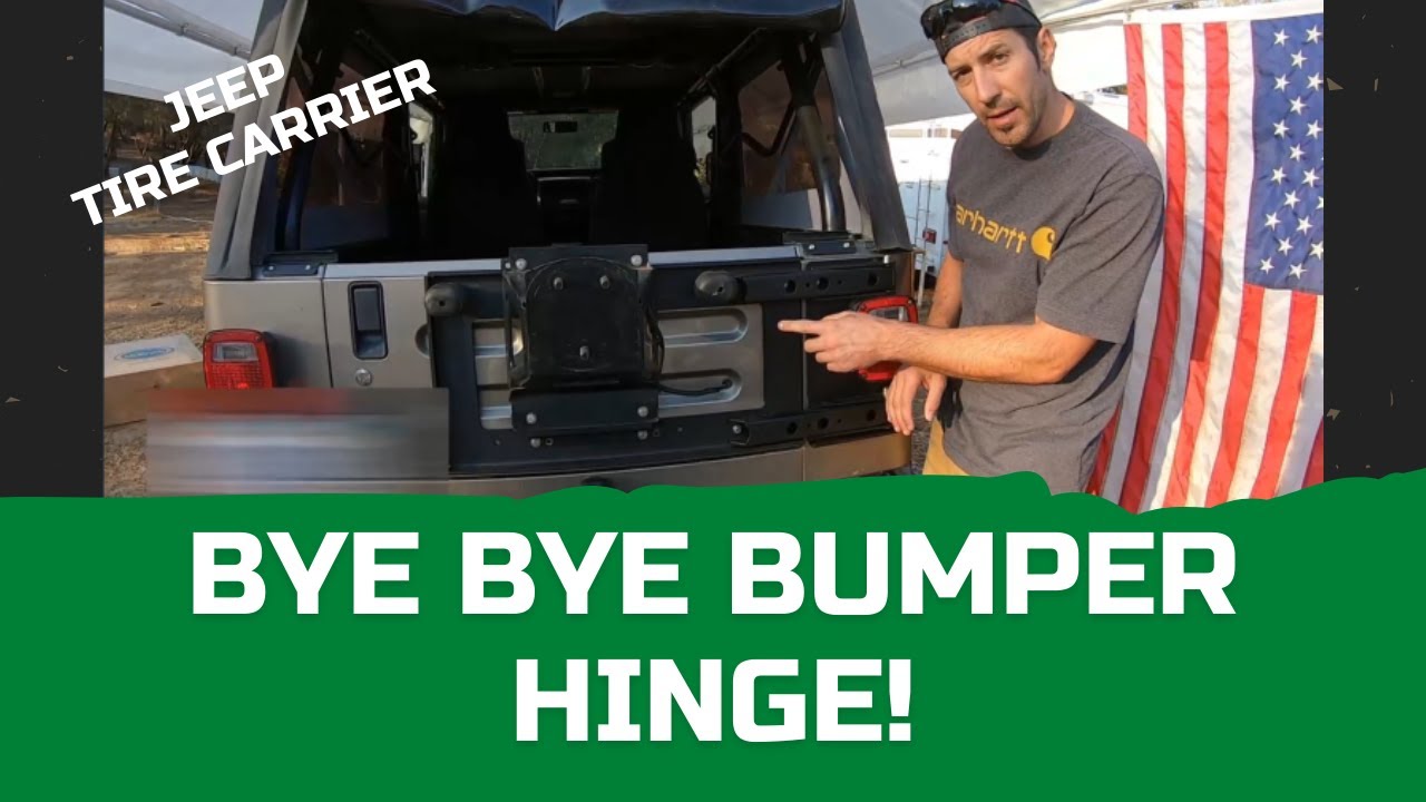 TJ/LJ Tailgate Reinforcement and Tire Carrier Kit From MORryde