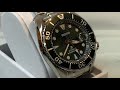 Unboxing and Review of the Seiko Prospex Sumo Ice Diver Watch SPB177 Green Dial