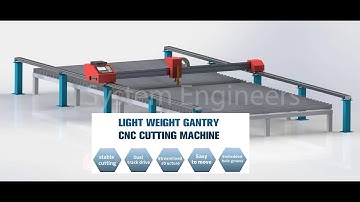 Gantry Type Portable CNC Profile Cutting Machine | System Engineers
