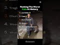 ranking best fails in history