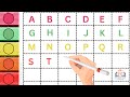 ABCD kids English Alphabets a for apple learn abc letters quick easy phonics song 96