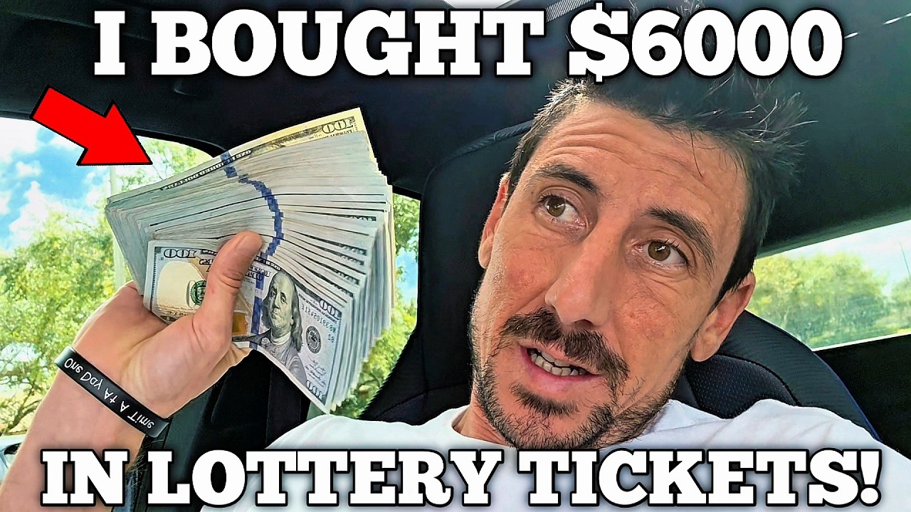I Bought $6000 of Lottery Tickets🤑- Scratch Life🚀