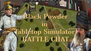 Black Powder in TTS Battle Report - Napoleonic Wars Battle Chat Show #1 screenshot 5