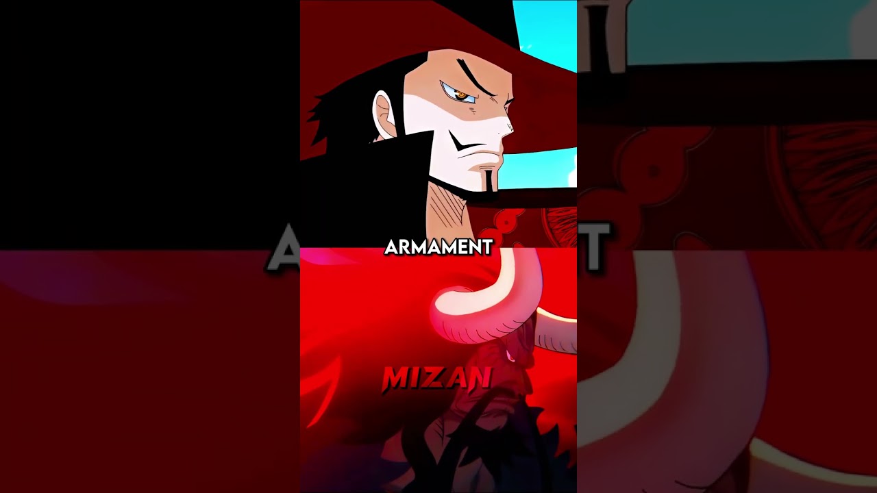 Mihawk vs Kaido