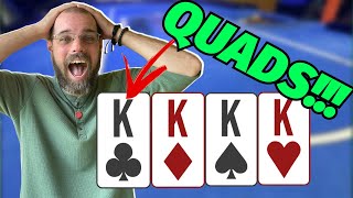 I Hit Quads And Get Paid!!! Poker Vlog #10