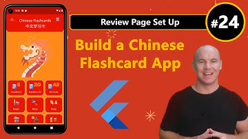 Build a Flashcard App in Flutter! #24 - Review Page Set Up
